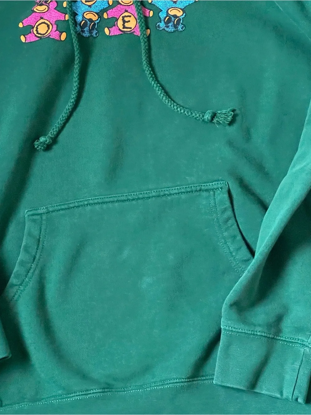 Obey Dark Green Circus Bears Pullover Hoodie‎